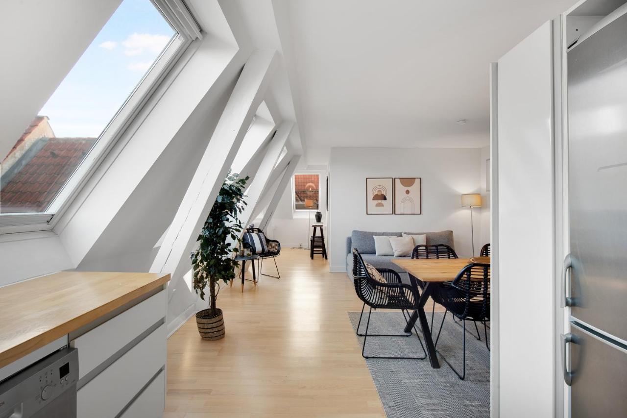 Sanders Leaves - Cute One-Bedroom Apartment With A Large Rooftop Terrace Kopenhagen Exterior foto