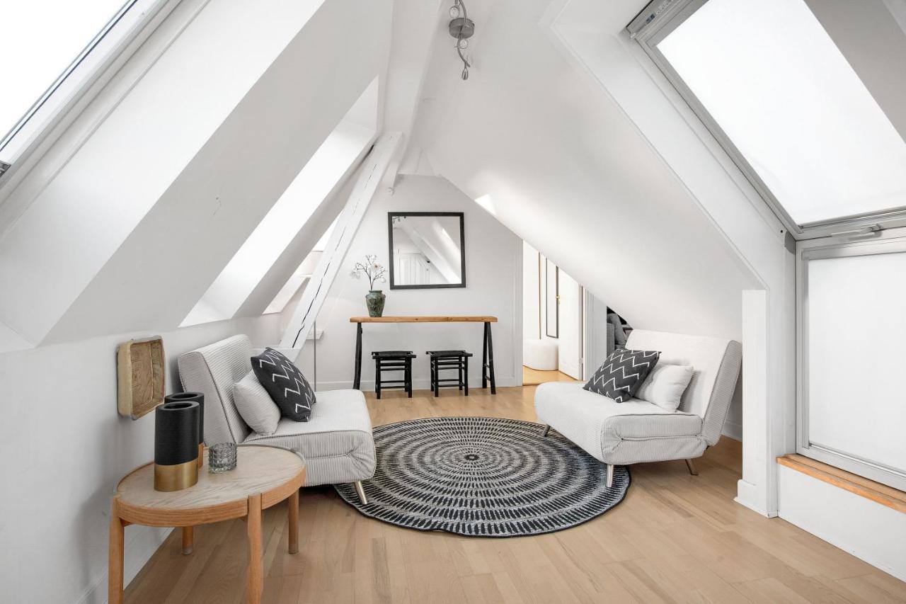 Sanders Leaves - Cute One-Bedroom Apartment With A Large Rooftop Terrace Kopenhagen Exterior foto