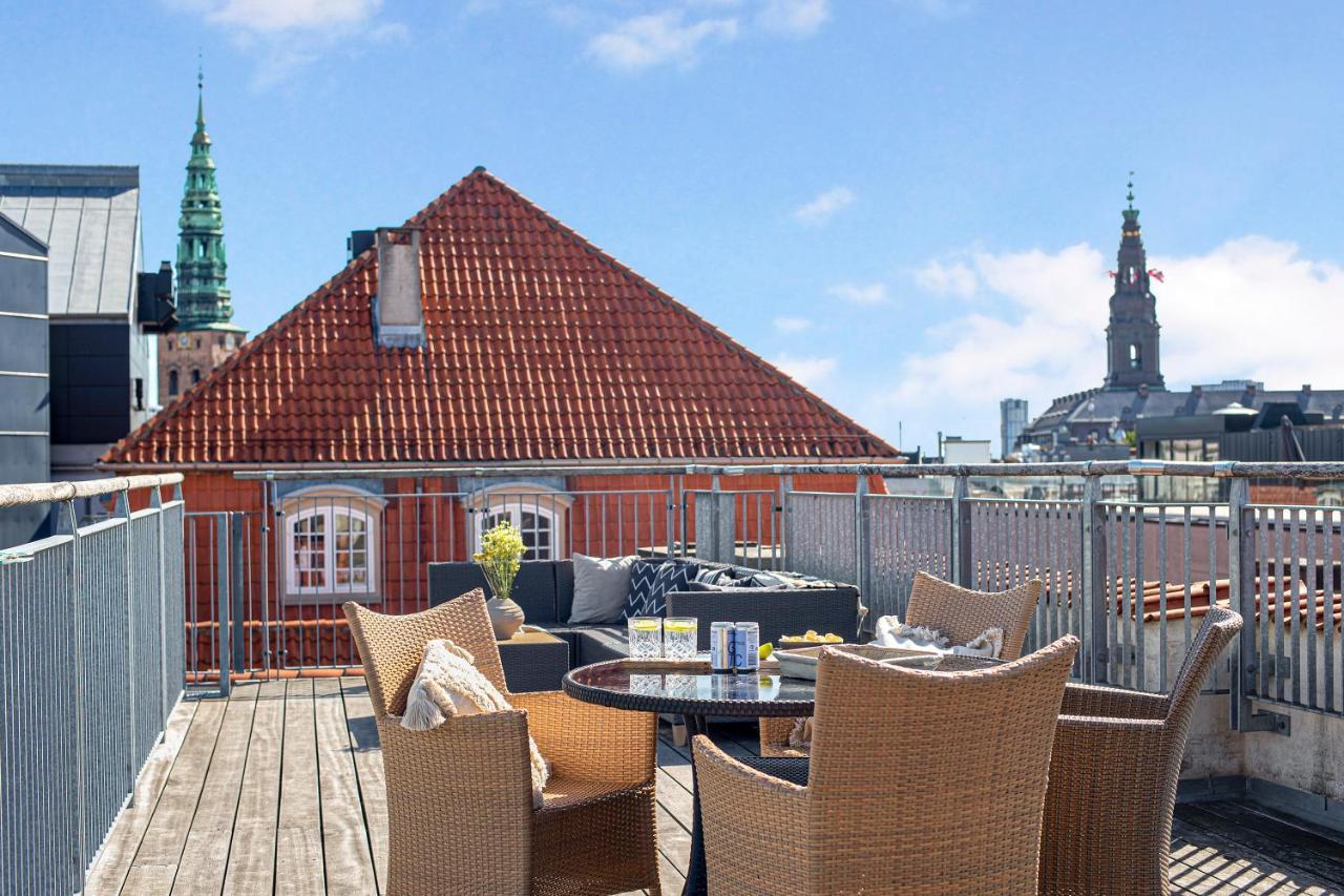 Sanders Leaves - Cute One-Bedroom Apartment With A Large Rooftop Terrace Kopenhagen Exterior foto