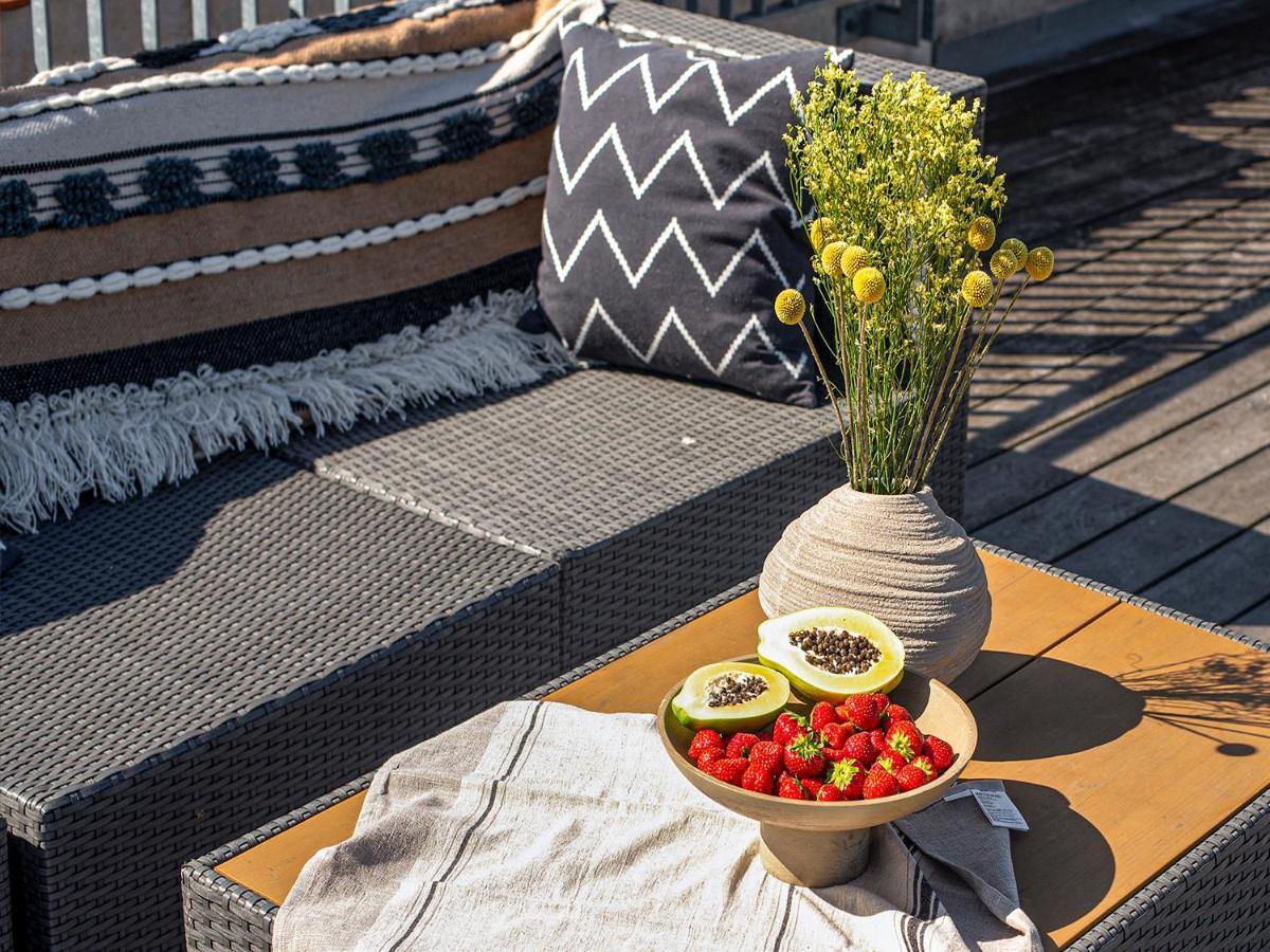 Sanders Leaves - Cute One-Bedroom Apartment With A Large Rooftop Terrace Kopenhagen Exterior foto